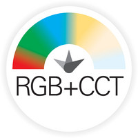 Lichtfarbe CCT und RGB wählbar