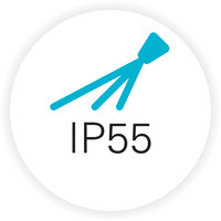 IP-Schutz - Die IP-Schutzart gibt mit zwei Ziffern den Schutz spannungsführender Teile gegen das Eindringen von Fremdkörpern und Berührung (erste Ziffer) sowie gegen Wasser (zweite Ziffer) an. Es gilt: Je höher die jeweilige Ziffer, desto höher der Schutz.