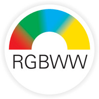 RGB Lichtfarben / Kanäle einstellbar inkl. warmweiß